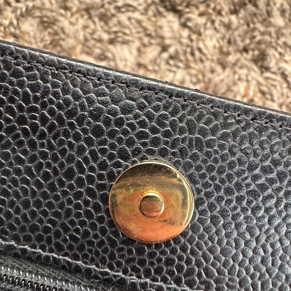 Chanel Wallet on chain classic caviar gold hardware - Picture 10 of 16